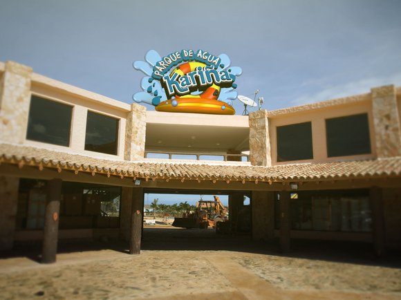 Kariña Aquatic Park entry mock up
